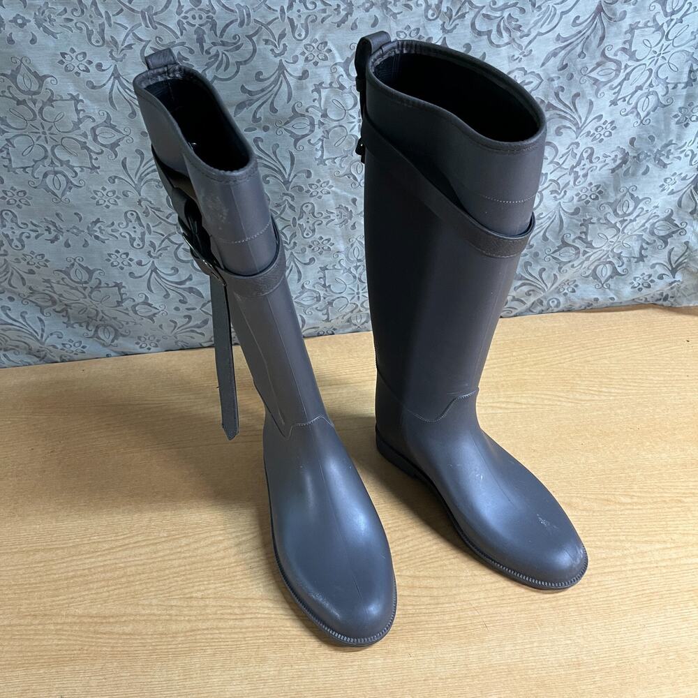 Dirty Laundry Women's Riff Raff Rain Boots in Gray Size 8